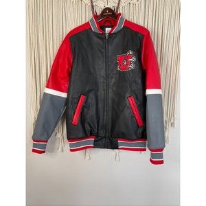 ProEdge Utah Utes Faux Leather Coat